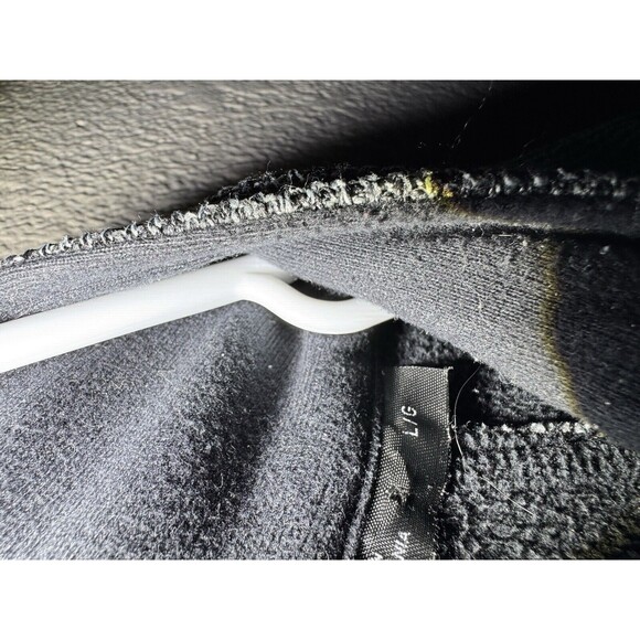 Spyder Jacket Men's Outbound Fleece 1/4 Zip Pullover Black Gray Size Large - Picture 3 of 6